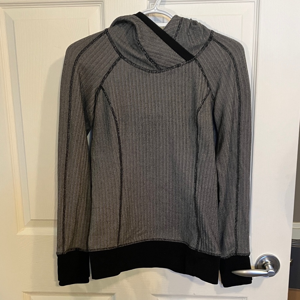 Lululemon Think Fast Hoodie Herringbone